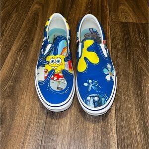 Men’s vans limited edition SpongeBob print